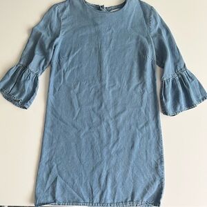 Zara mini dress, blue, xs